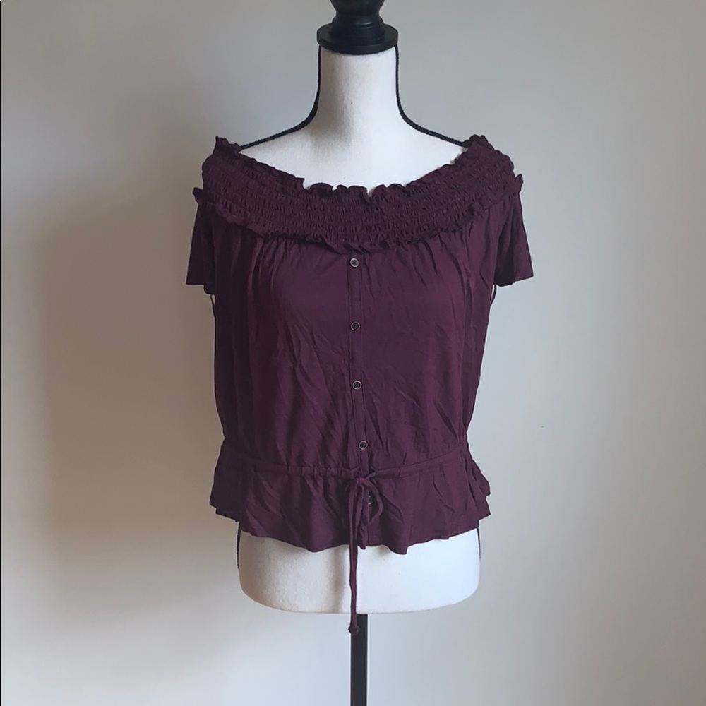 Aeropostale off the shoulder top!